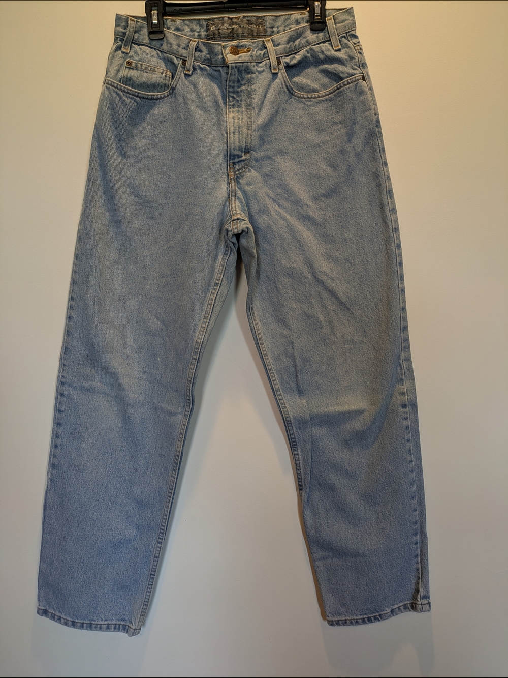 Eddie Bauer Light Blue Relaxed Men's Jeans W38 x L32